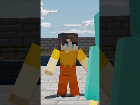 Tug of War in Minecraft…