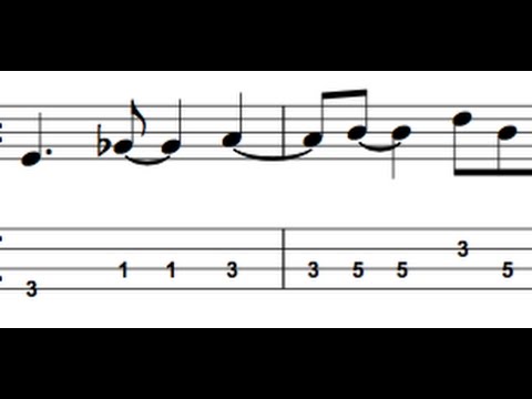 The0112 - Die Synkope - German Bass Lesson Tutorial