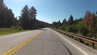 preview picture of video 'Sturgis 2012-08-08: Ride to Crazy Horse part 1'