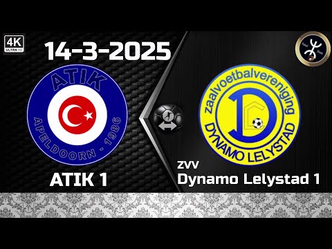 Halve finale beker ATIK 1 -  ZVV Dynamo Lelystad 1  (14-3-2025)