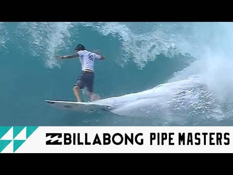 Toledo vs. Bourez vs. Lau - Round One, Heat 9 - Billabong Pipe Masters 2017