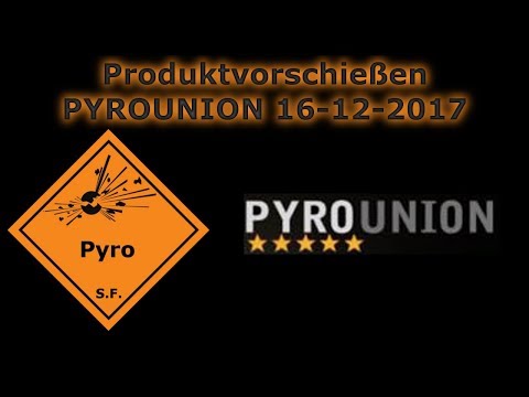 Vorschießen PYROUNION, Kirchheim Teck 16-12-2017 / by Pyro Silvester Feuerwerk