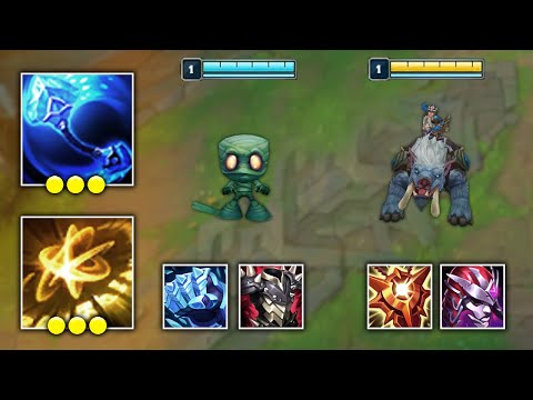 WE PLAYED THE MOST ANNOYING COMBO BOT LANE... (10 SECONDS OF CC)