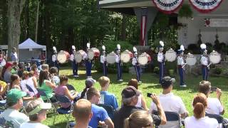 LHS Drumline performance at 2013 Londonderry NH Old Home Days celebration