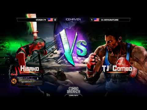 Top 8 Finals ▷ Combo Breaker 2018 - Killer Instinct - Storm179 (Hisako) vs Devilmaycare (TJ Combo)