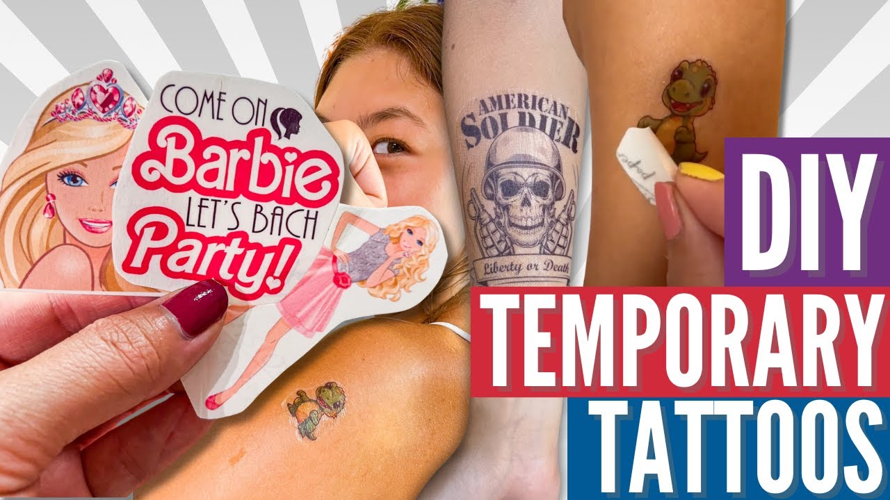 Instantly Inked: Try Out These Trendy Temporary Tattoos!