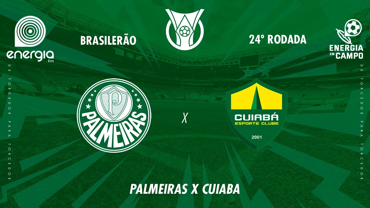 PALMEIRAS X CUIABA - 24/08/2024 - BRASILEIRÃO - AO VIVO
