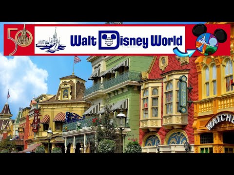 50 Years of WDW:  MAIN STREET USA   Current Music Loop    STEREO Audio Tribute