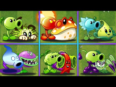 Best 6 TEAM COMBO PEA Plants Battlez - Who Will Win? - PvZ 2 Team Plants vs Team Plants