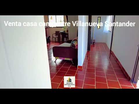 Venta casa campestre Villanueva Santander