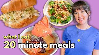 What I Eat in a Day! Under 20 Minutes Easy Vegan Recipes for Summer