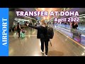 FLIGHT TRANSFER AT DOHA Airport Hamad International Airport How To Walk To Connection Flight