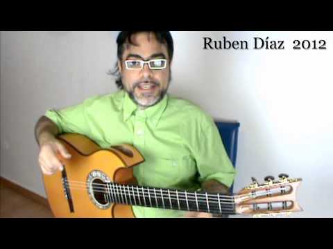 Tips for Picado (to strengthen right hand / b3ths) Ruben Diaz Flamenco Guitar Lessons CFG  Malaga