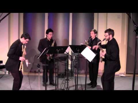 Green Light Saxophone Quartet - Frank Ticheli - Out of the Blue