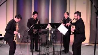 Green Light Saxophone Quartet - Frank Ticheli - Out of the Blue