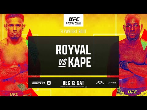 UFC on ESPN: Royval vs Kape Predictions