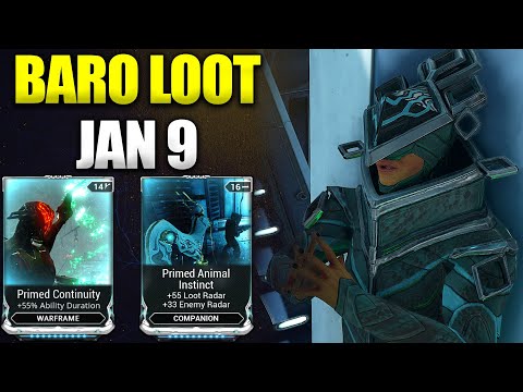 Login Music & Primed Mods! Baro Ki'Teer January 9!