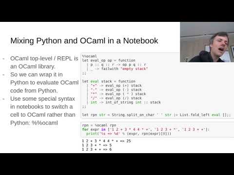 OCaml Workshop 2021 - OCaml and Python Getting the Best of Both Worlds