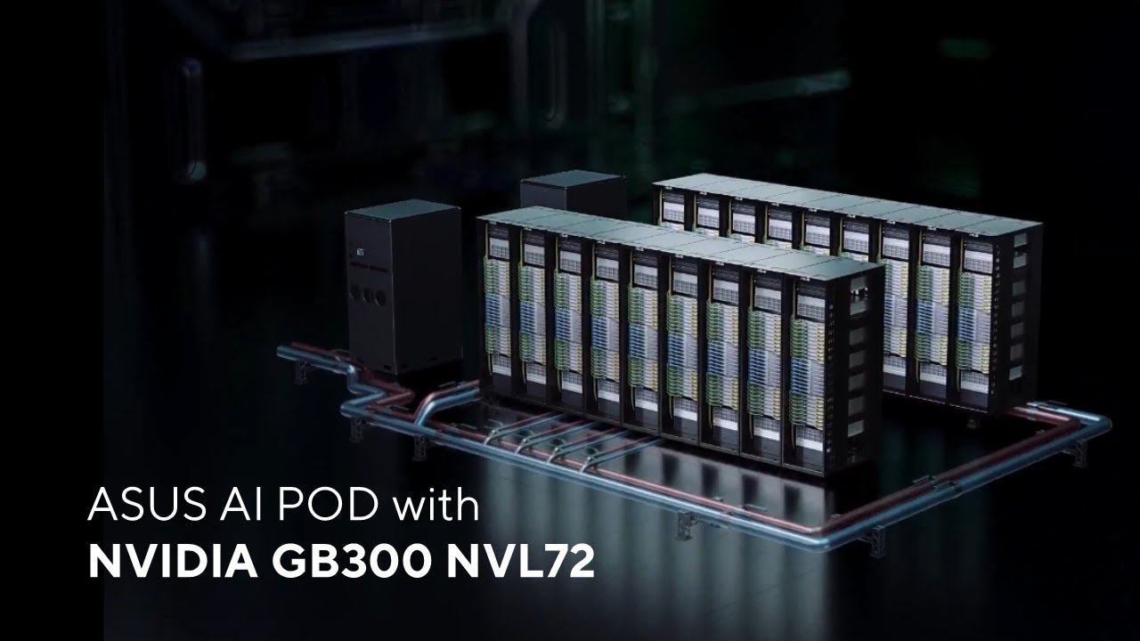ASUS AI POD with NVIDIA GB300 NVL72 | ASUS