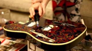 Making the Paisley Guitar - Epoxy Time Lapse