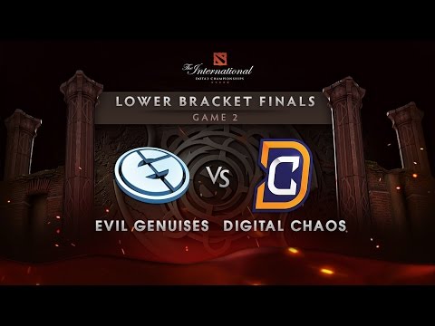 Evil Geniuses vs Digital Chaos - Lower Bracket Finals - Game 2 - The International