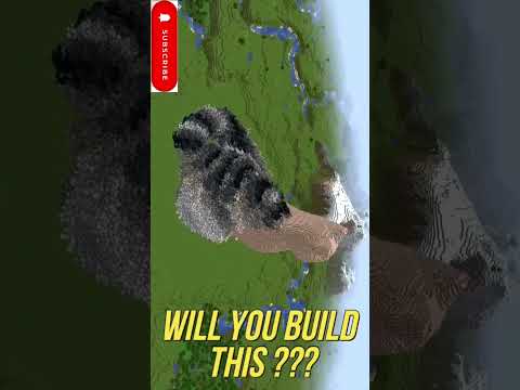 Minecraft TNT CAT HOUSE BUILD CHALLENGE #shorts #minecraft