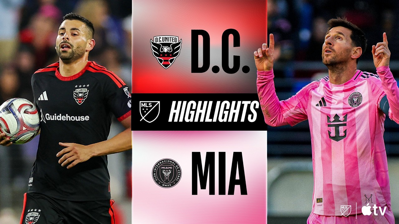 DC United vs Inter Miami CF Highlights