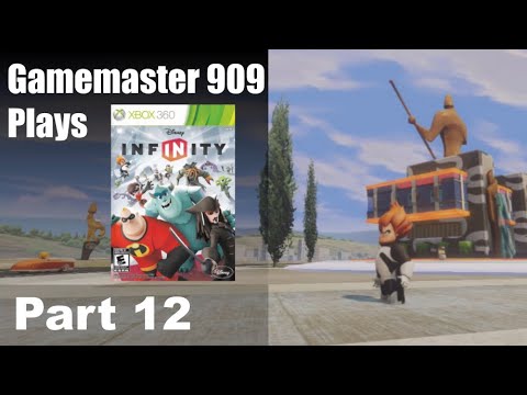 Gamemaster 909 Plays Disney Infinity: Part 12 - The Incredibles Play Set Challenges (3/3)