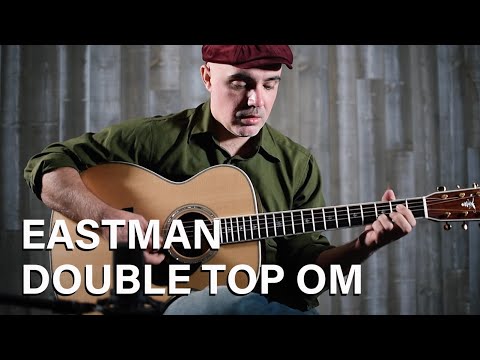 Eastman DT30 OM, Double Top Orchestra Model, Sitka, Indian Rosewood, Short Scale - VIDEO image 12