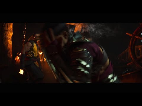 Scorpion Burns Havik Mortal Kombat 1