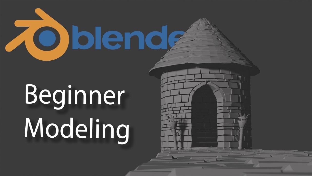 Easily Model A Tower In Blender - Beginner Tutorial