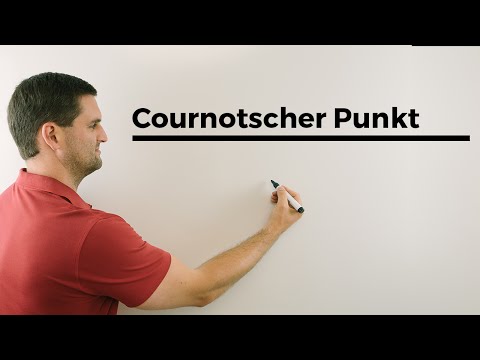 Cournotscher Punkt, Cournot Punkt, gewinnmaximaler Punkt, Monopolist | Mathe by Daniel Jung