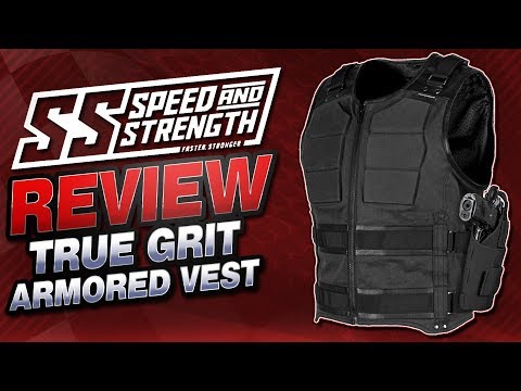 Speed and Strength True Grit Armored Vest Review from Sportbiketrackgear.com