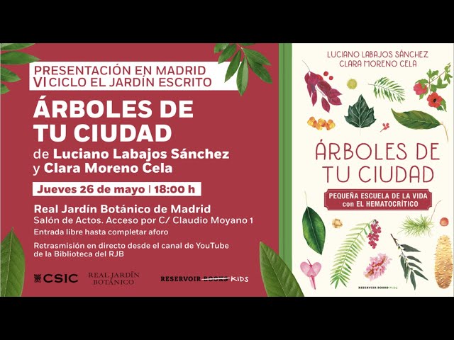 Vídeo relacionado con Árboles de tu ciudad (Pequeña escuela de la vida con El Hematocrítico): Pequeña escuela de la vida con El Hematocrítico (Reservoir Kids)