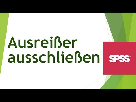 Ausreißer in SPSS ausschließen - Daten analysieren in SPSS (67)