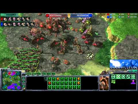 ROOTDestiny vs eMgDarkcell - [ZvZ] MLG Matchup - Game 3