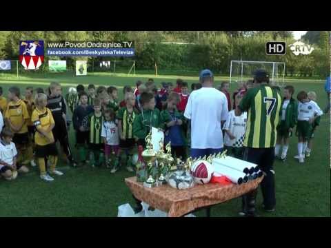 Turnaj benjamínků O POHÁR RADOMÍRA CHÝLKA fotbal obec Kozlovice www.BeskydskaTelevize.cz