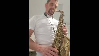 Andy Snitzer burnin’ on his DV alto mouthpiece 🔥🎷