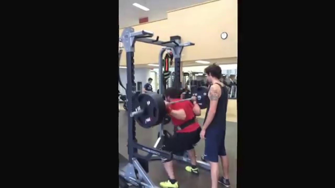 Coach Alex Judson 20 rep squat challenge