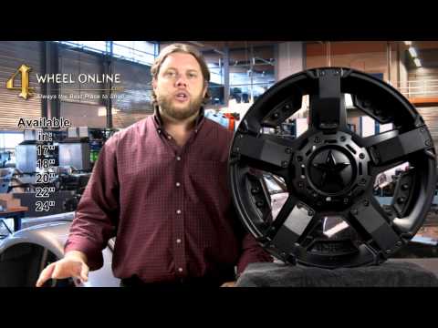 XD811 Rockstar II Black Wheels