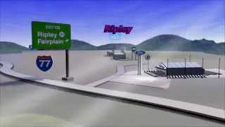 preview picture of video 'I-77 Auto Group Map'