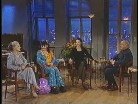 Eva-Maria, Nina und Cosma Shiva Hagen bei Boulevard Bio_1998