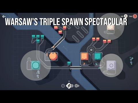 Can We Survive 3 Spawns Per Week? - Mini Motorways Warsaw First Attempt