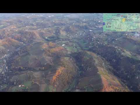 In volo da Isola d'Asti a Ovada   20191117