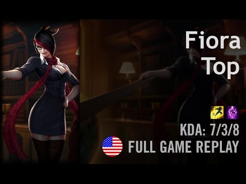 Fiora Top vs Malphite - BillyBoss - NA Challenger Path 6.1