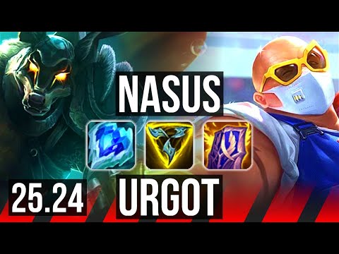 NASUS vs URGOT (TOP) | 14/1/15 | EUW Master | 25.24