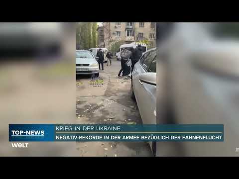 Ukraine - gewaltsame Rekrutierung von Männern zwischen 25 und 60 Jahren