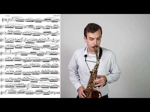 ASBOA All-Region SR Saxophone - Voxman p. 15 "Vivace"