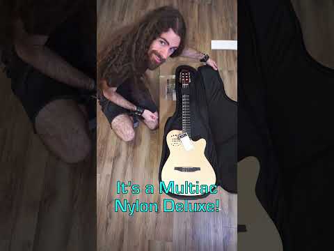 Unboxing a Godin Multiac Nylon Deluxe