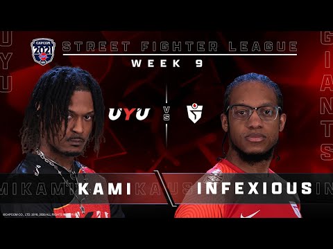 Kami (Akira) vs. Infexious (Zeku) - Bo3 - Street Fighter League Pro-US Season 4 Week 9